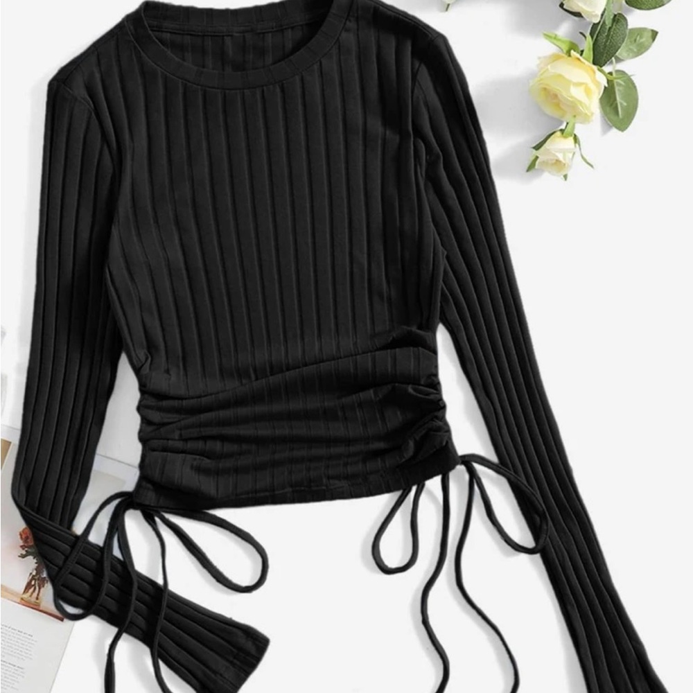 Tops 🖤Tees Bundle Drawstring 🤍 - Picture 2 of 6